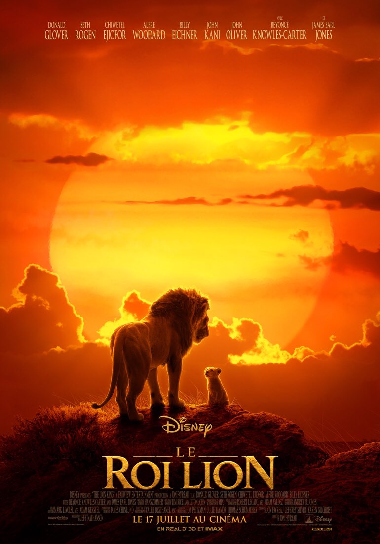 Affiche Le Roi lion (2019)